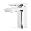 Chrome Single Lever Basin Mixer Water